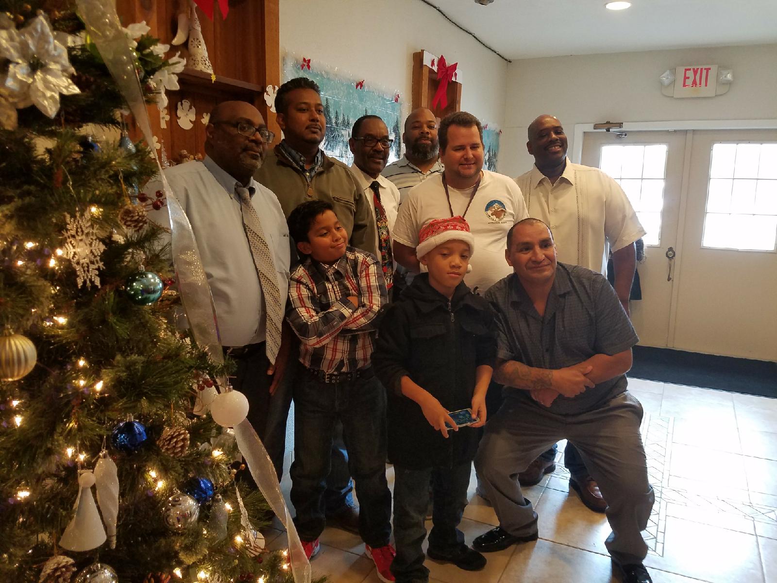 Christmas men Spring Branch Church of God